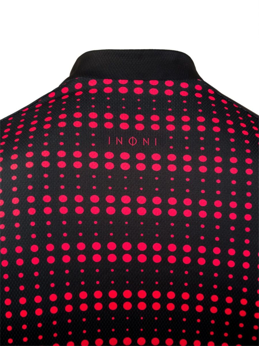 Koszulka kolarska uniwersalna 230 Dot Signal Black Red