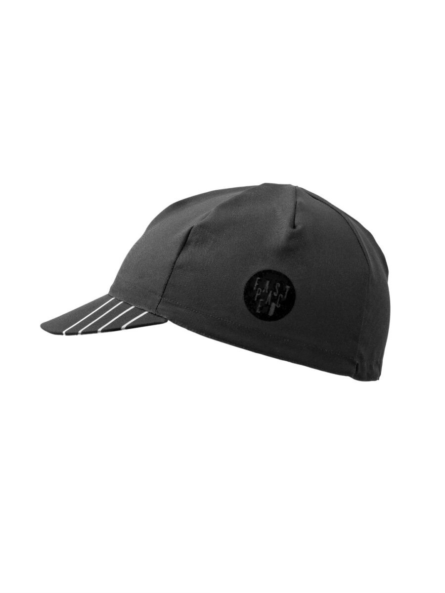 Czapka kolarska z daszkiem Classic Black