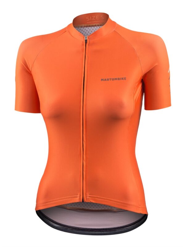 Koszulka kolarska damska 215 Classic Orange