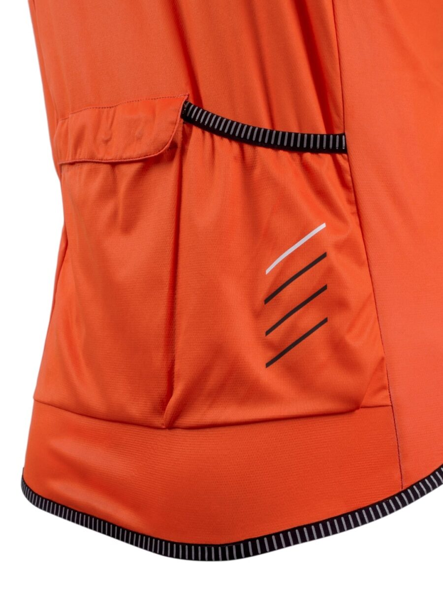 317 Classic Orange Spring Autumn jacket