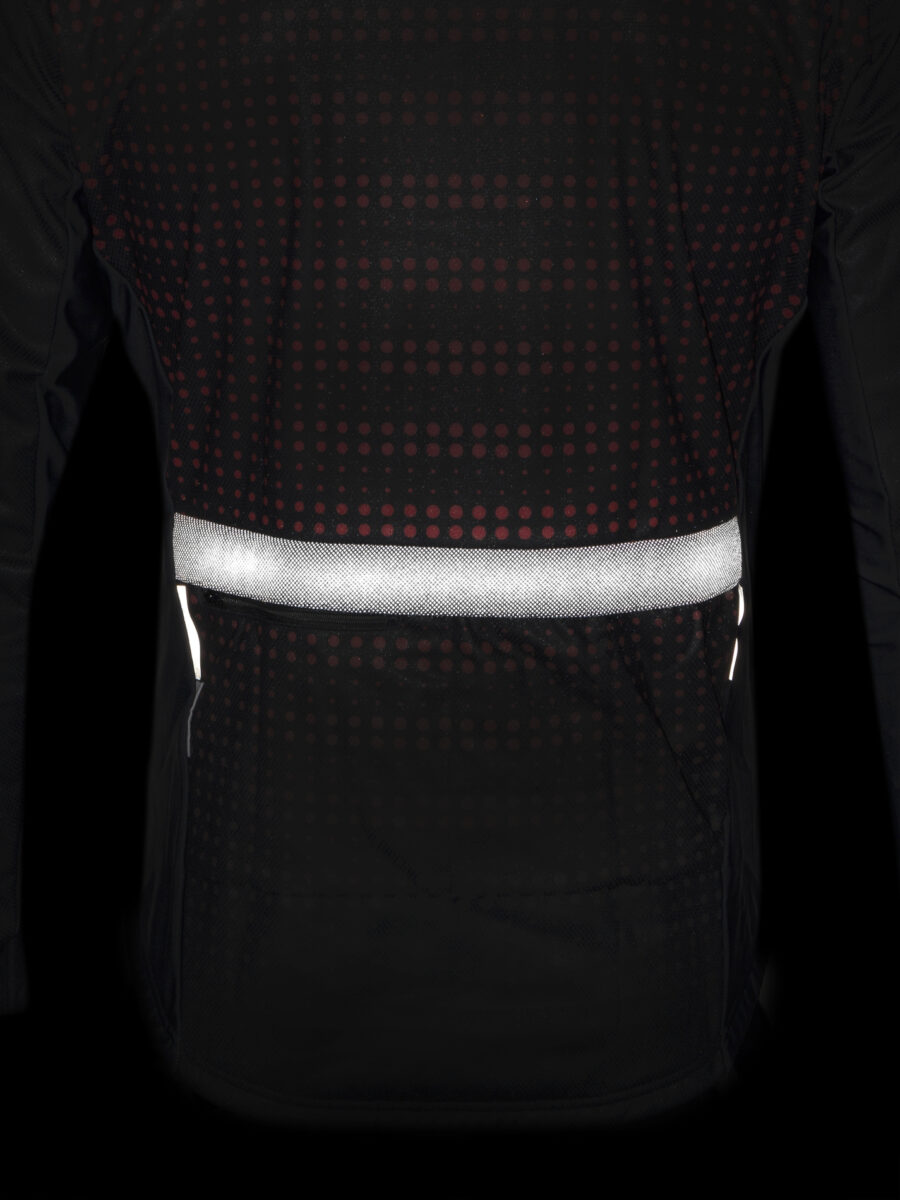 Veste à cyclisme d&#39;hiver 390 - signal de points