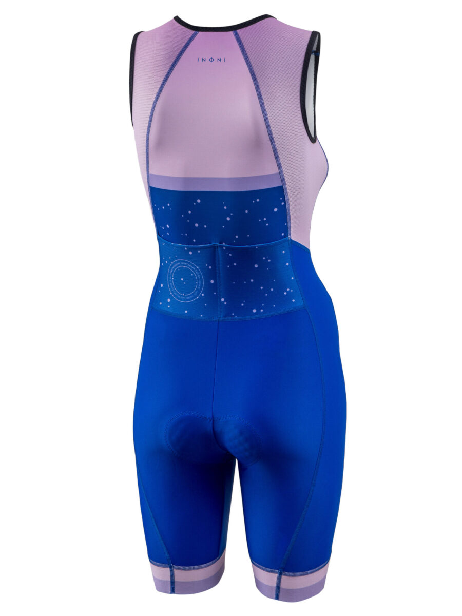 Kombinezon Tri Iron Damski - Blueberries Spots