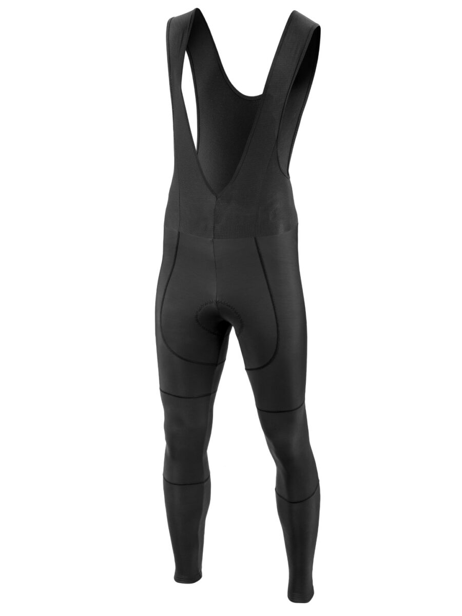 Zimowe spodnie kolarskie damskie 677 Pro – Classic Black