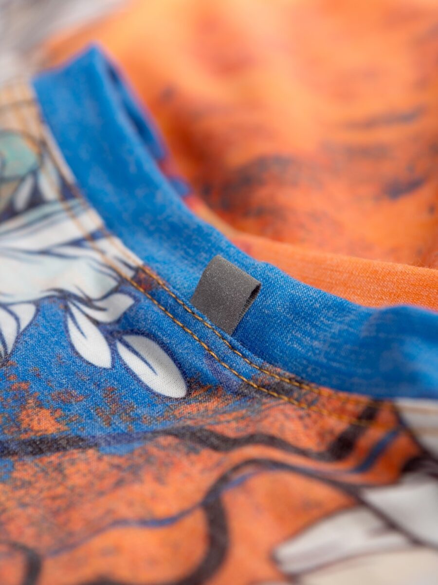 Koszulka Damska Merino Urban Flower Bloom