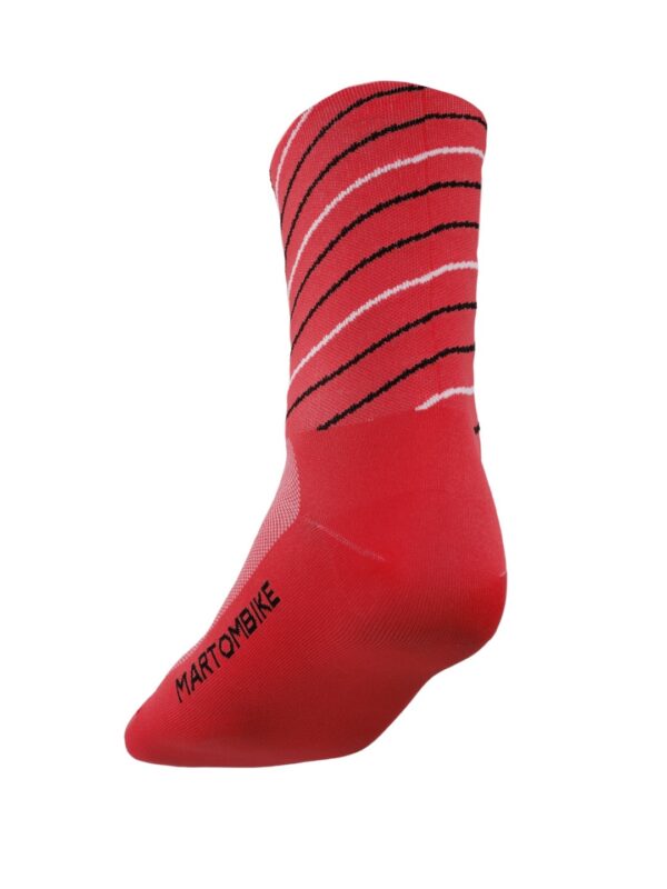 Skarpetki kolarskie szosowe Classic Red 2021