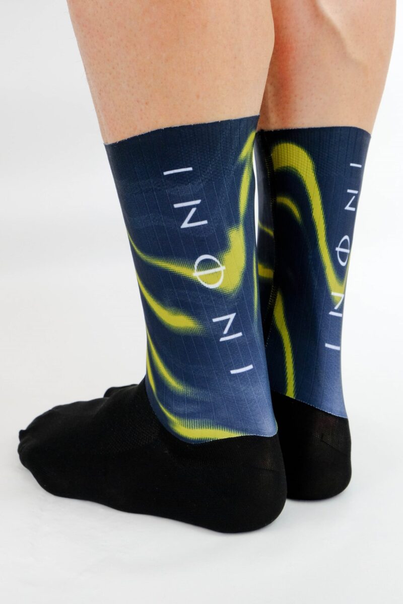Cycling socks from the Aero - Northern Lights series