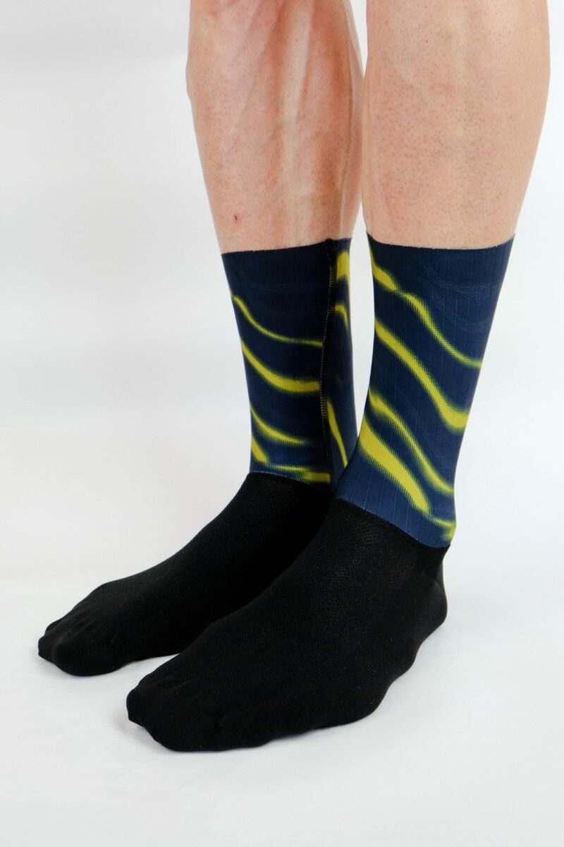 Cycling socks from the Aero - Northern Lights series
