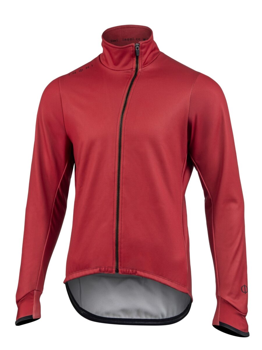 Kurtka kolarska zimowa 390 2.0 Brick Red