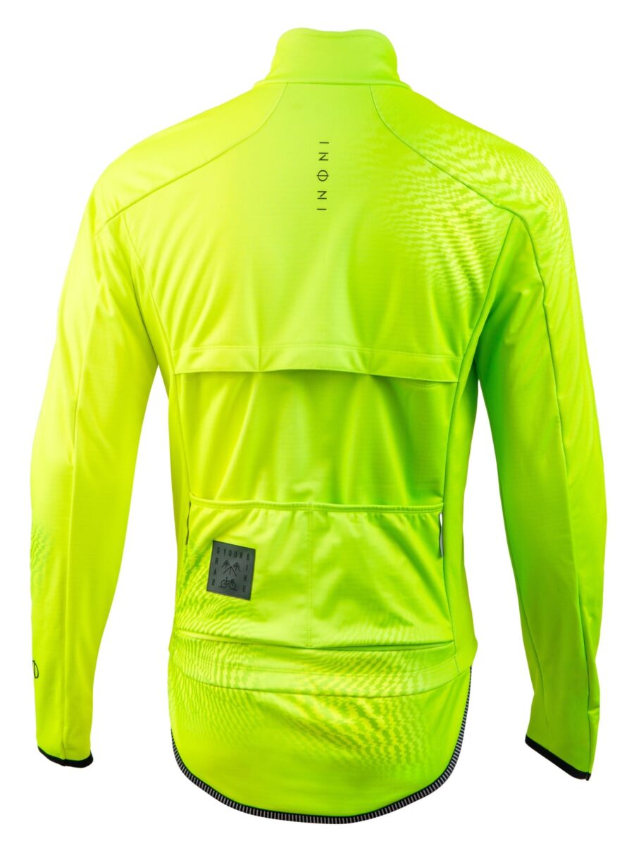 Kurtka 337 z ochraniaczem - Fluo green
