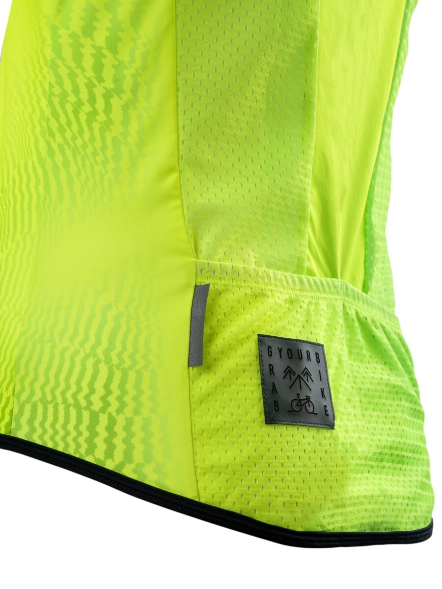 Kamizelka kolarska V85 - Fluo