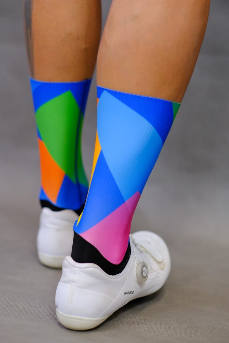 Skarpetki kolarskie ZTPL AERO - Colorful Design 2025