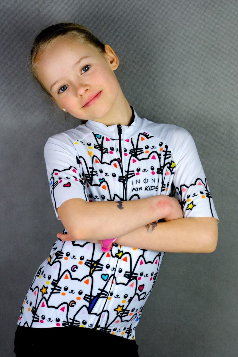 Koszulka Dziecięca Cats On Wheels Professional Active