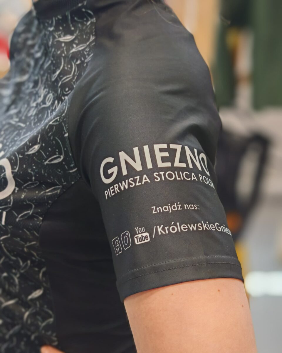 Koszulka kolarska damska Gniezno Dla Aktywnych Miast