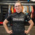 Koszulka kolarska damska Gniezno Dla Aktywnych Miast