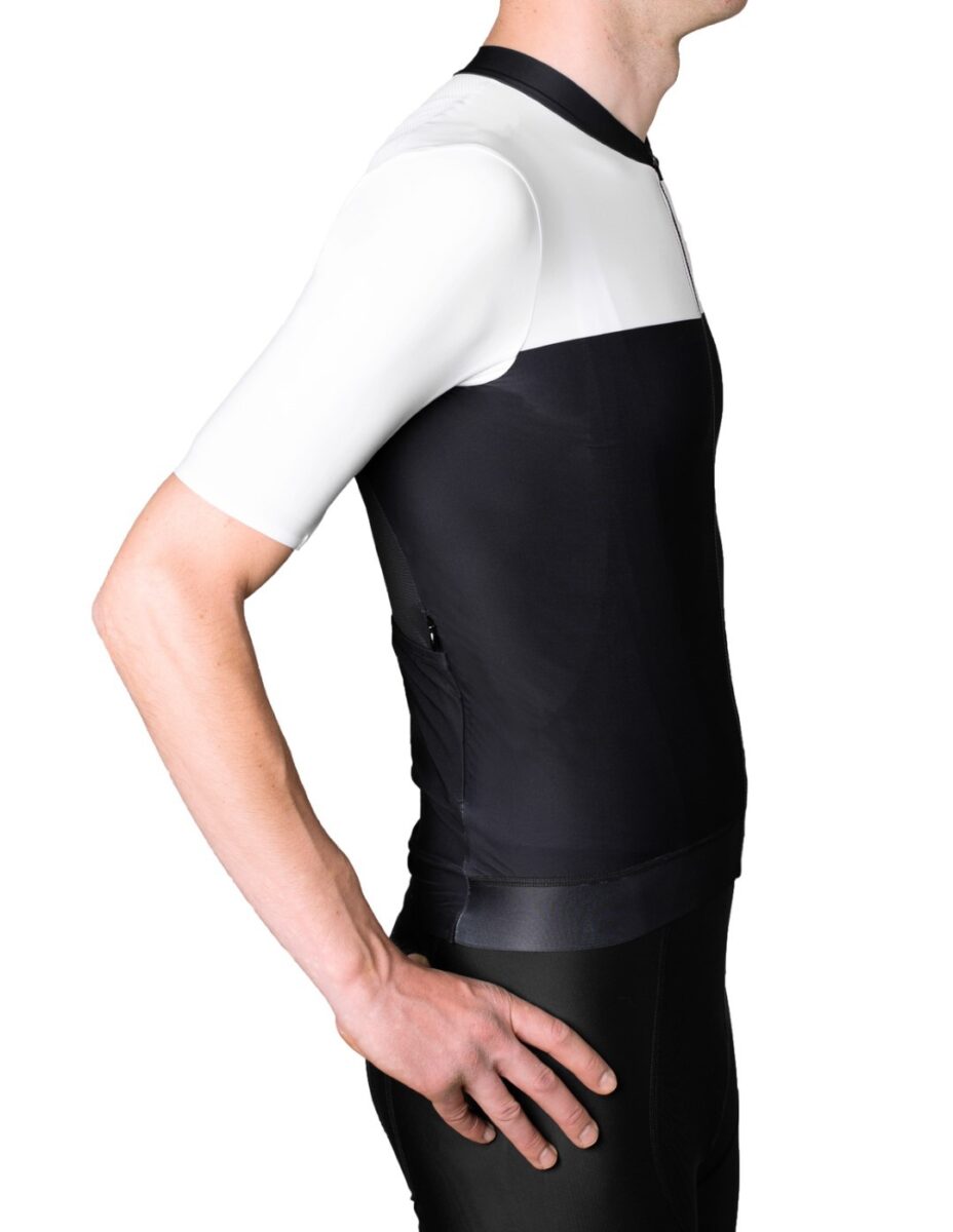 Koszulka kolarska Black & White Jersey