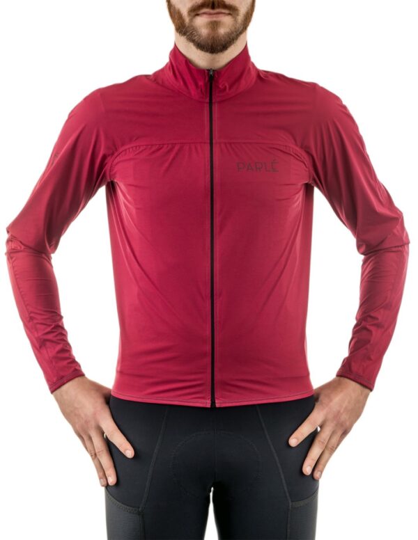 Veste légère avec membrane coupe-vent et pluie Bordeaux