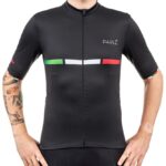 Camiseta negra italiana de la serie Gravel Attack