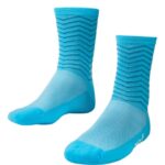 Minimalism Socks Chevron blaue Fahrradsocken