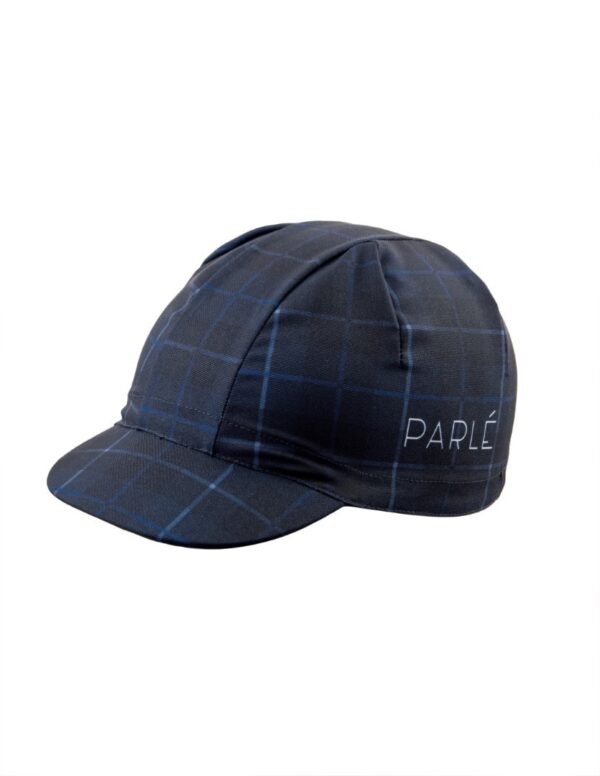 Casquette de cyclisme élégante bleu marine