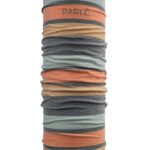 Pañuelo de cuello de Merino Rayas Grises