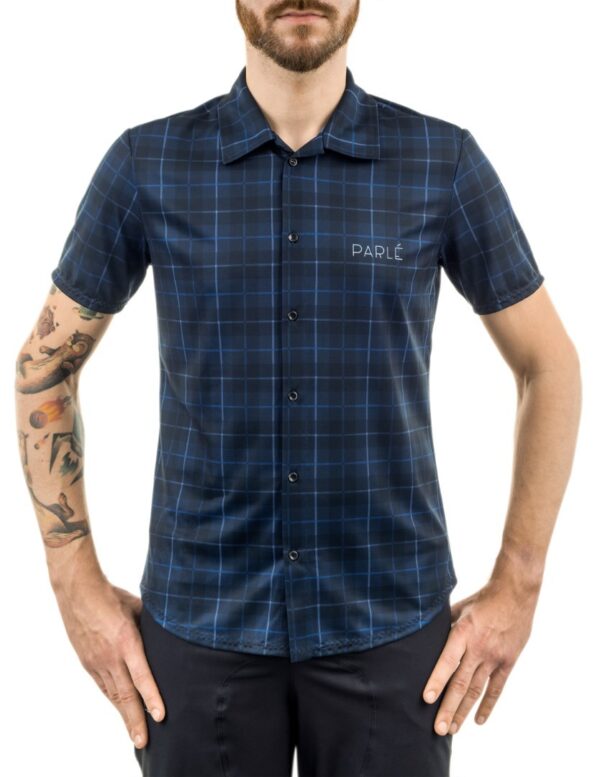 Classic Navy Elegant shirt with pocket