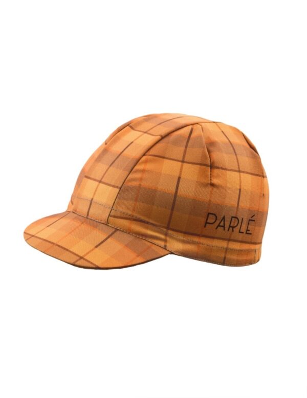 Casquette de cyclisme élégante orange