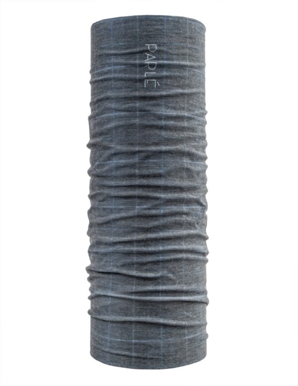 Écharpe élégante en mérinos bleu marine