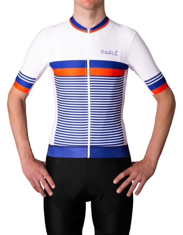 Maillot de ciclismo azul marino