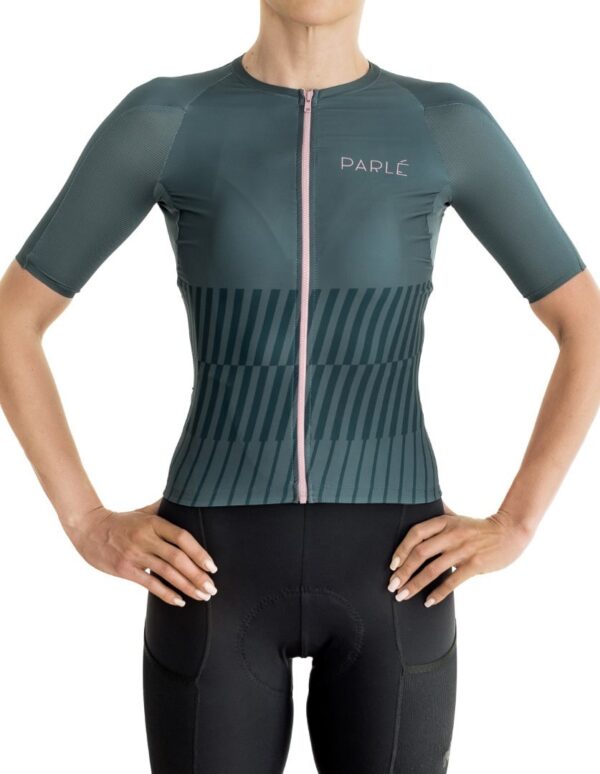 Maillot de cyclisme 3 bandes pour femme