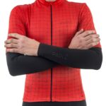 Cycling sleeves made of matte, comfortable material