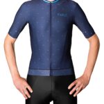 Maillot ciclista triangular