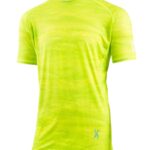 Koszulka Biegowa z krótkim rękawem 1213 RavRun - Neon Dash