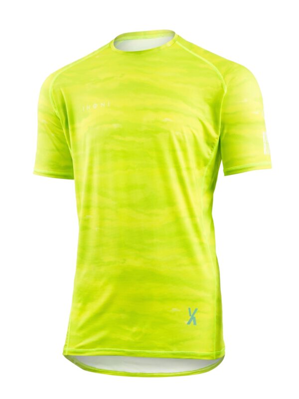 Koszulka Biegowa z krótkim rękawem 1213 RavRun - Neon Dash