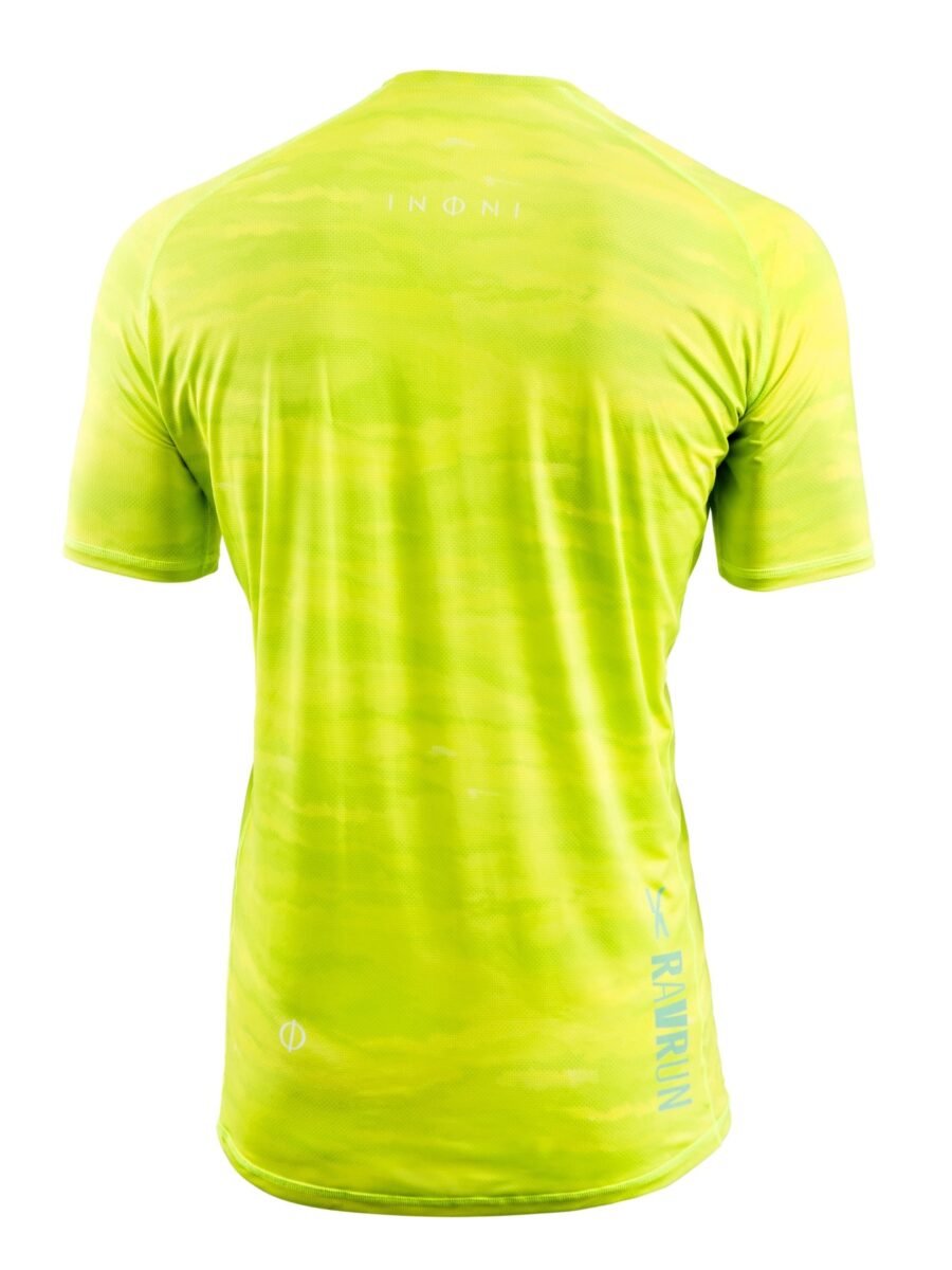 Koszulka Biegowa z krótkim rękawem 1213 RavRun - Neon Dash