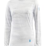 Koszulka biegowa damska z długim rękawem 1250.11 RAVRUN - White Motion