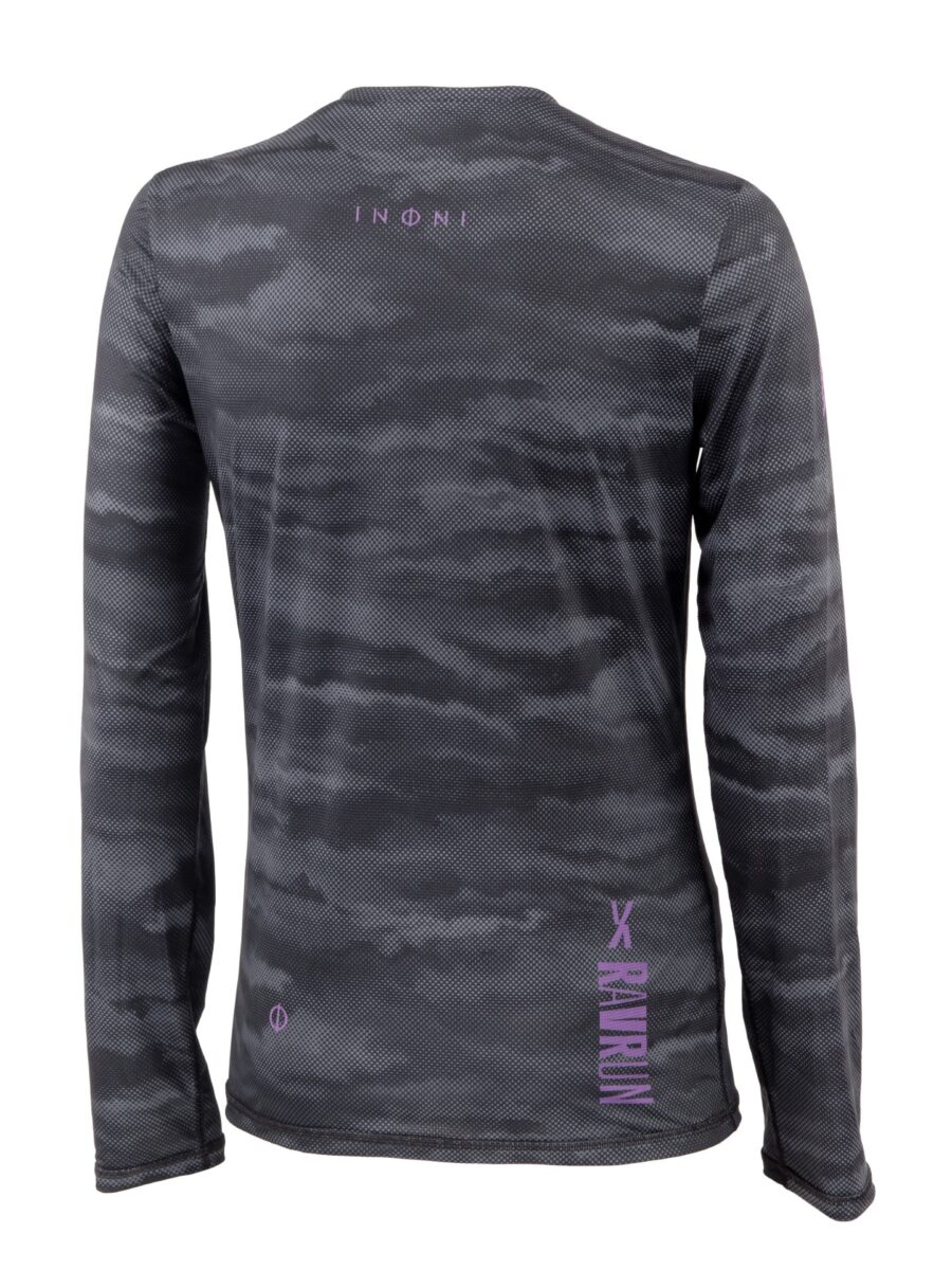 Koszulka biegowa damska z długim rękawem 1250.11 RAVRUN - Dark Trail