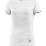 Koszulka Biegowa damska z krótkim rękawem 1250 RavRun - White Motion