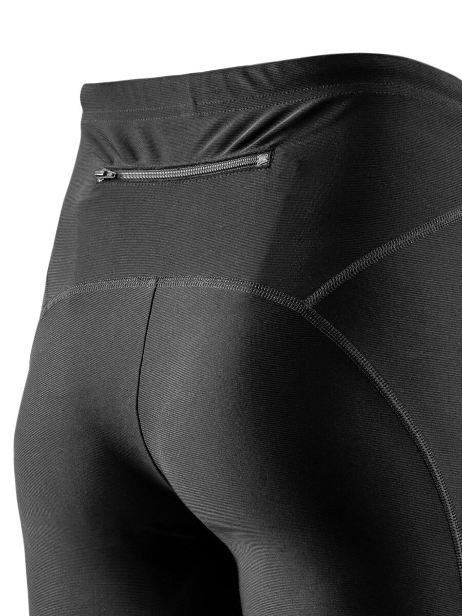 Dopasowane spodenki biegowe 1523 - Simple Black Dopasowane spodenki biegowe 1523 - Simple Black