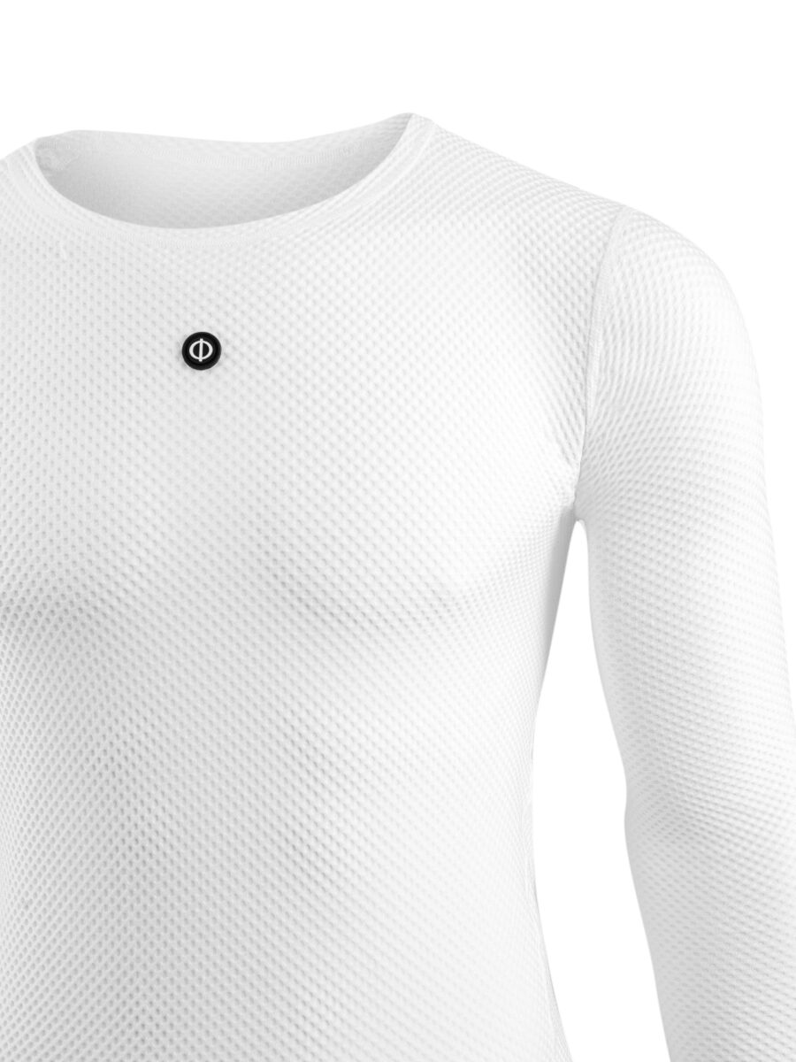 Biały Base Layer z długim rękawem, bielizna Biały Base Layer z długim rękawem, bielizna