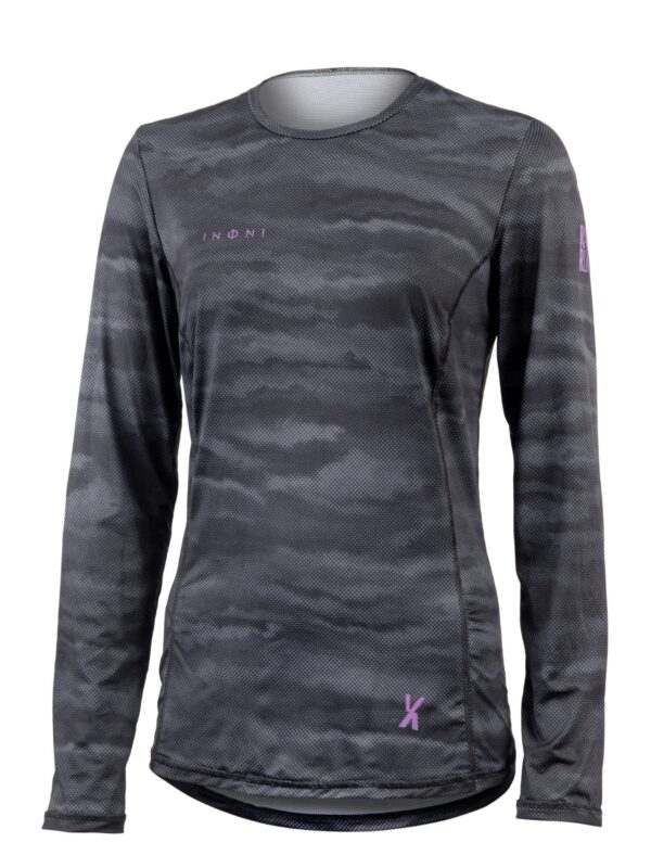 Koszulka biegowa damska z długim rękawem 1250.11 RAVRUN - Dark Trail