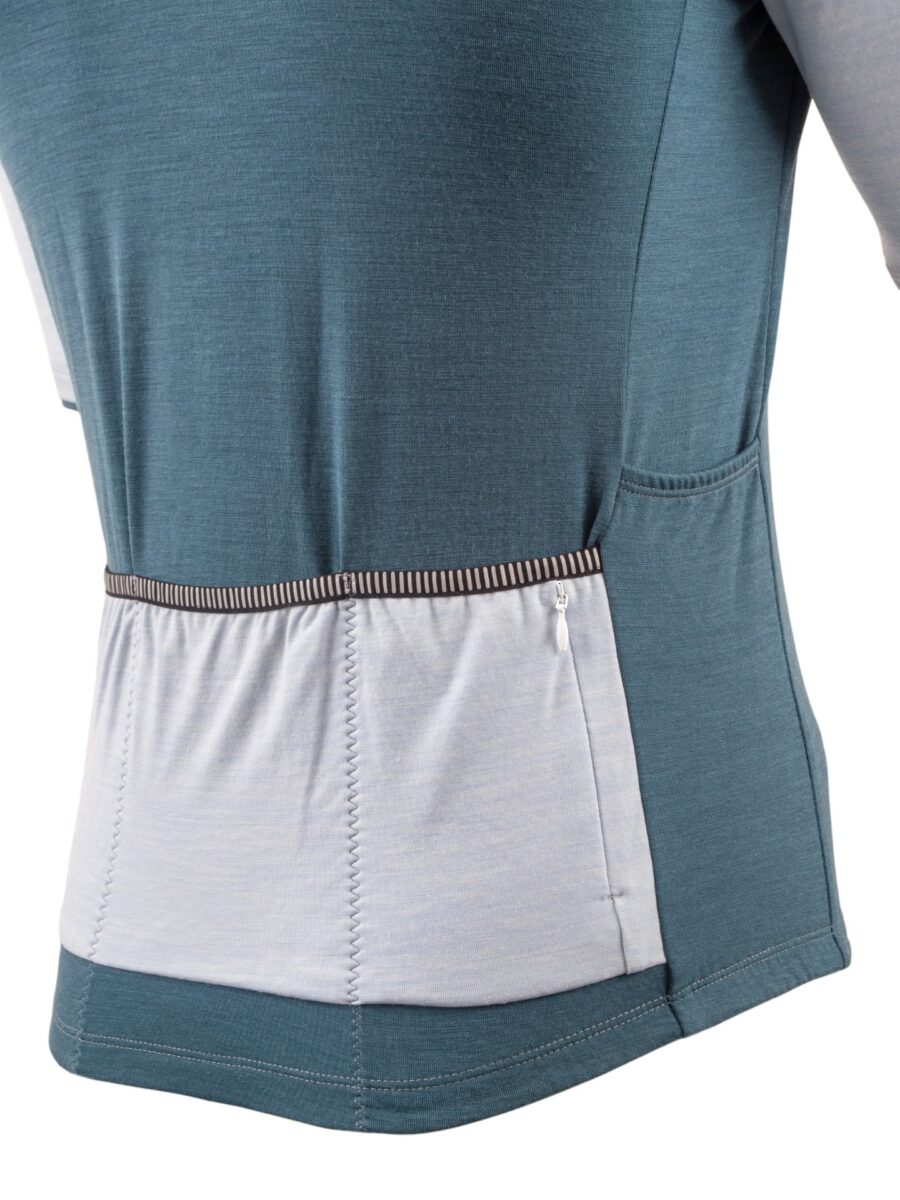 Koszulka kolarska merino - Ocean Ride Koszulka kolarska merino - Ocean Ride