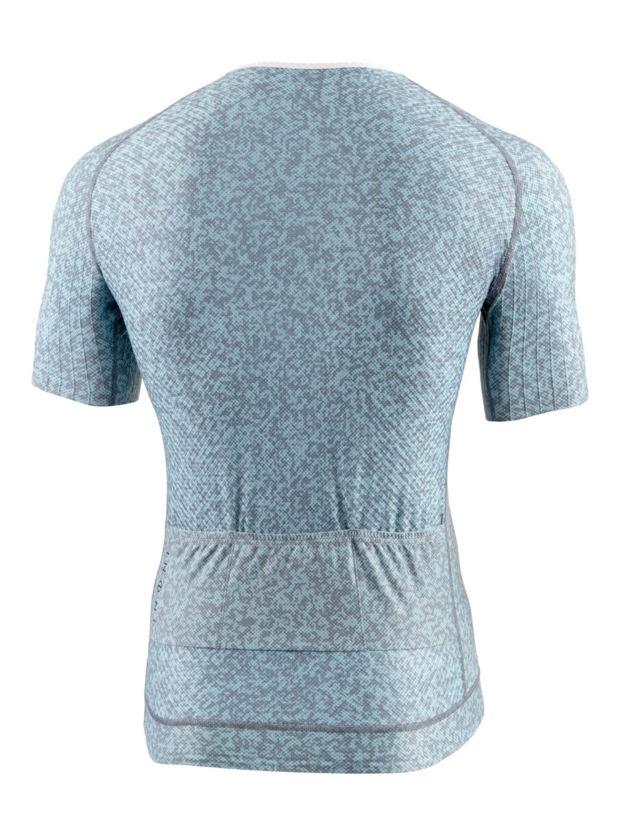 Singlet Triathlonowy z rękawkiem AERO Concept - Cool Aqua