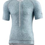 Singlet Triathlonowy z rękawkiem AERO Concept - Cool Aqua