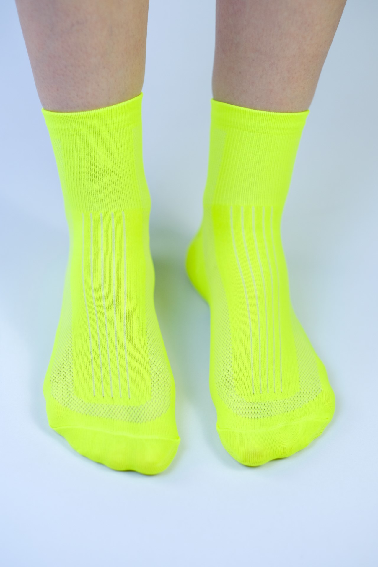 Skarpetki biegowe Performance - fluo