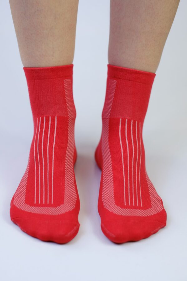 Skarpetki biegowe Performance - czerwone