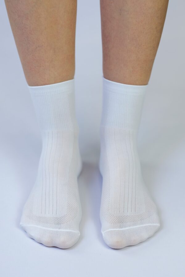 Skarpetki biegowe Performance - białe