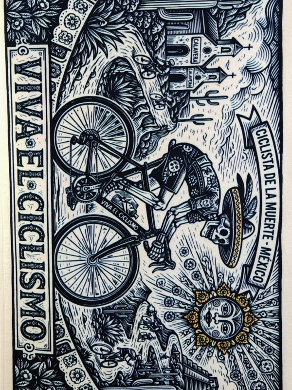 Duży, szybkoschnący ręcznik - Viva El Ciclismo