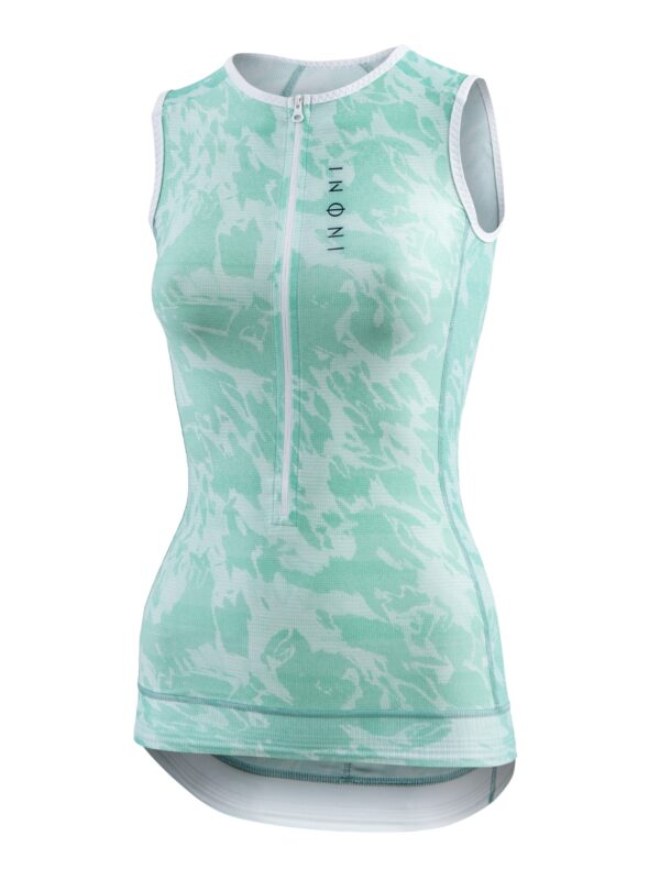 Damski singlet triathlonowy bez rękawa - Breeze