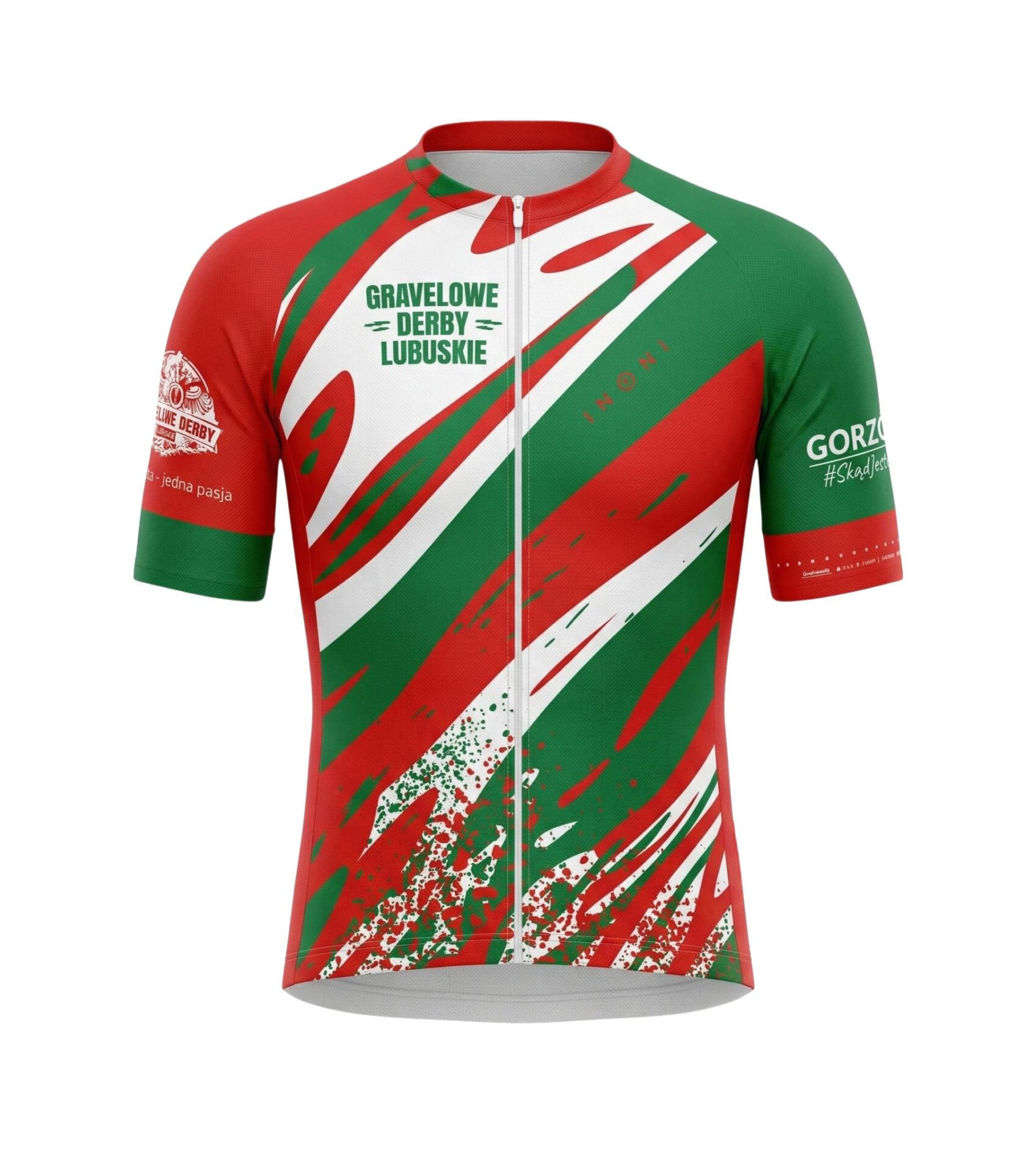 Koszulka kolarska o luźniejszym kroju Gravelowe Derby Lubuskie - Gorzów Wielkopolski