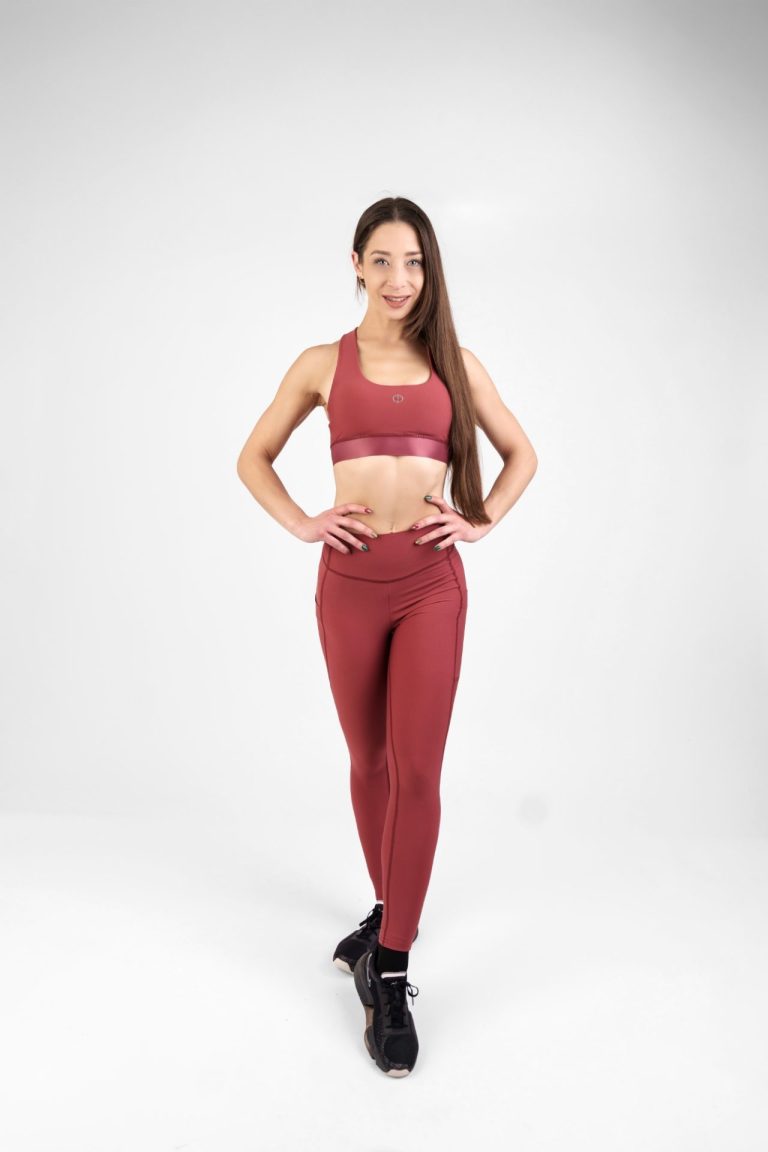 Legginsy Active Balance - Raspberry